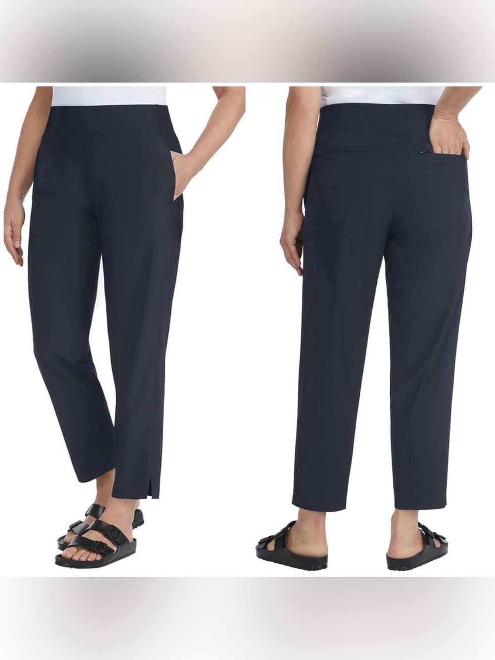 Kirkland pants size Small blue ankle - Picture 2 of 11